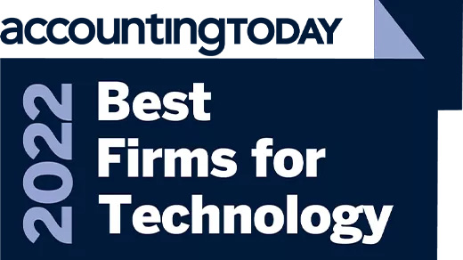 Accounting Today Best Firms for Technology 2022