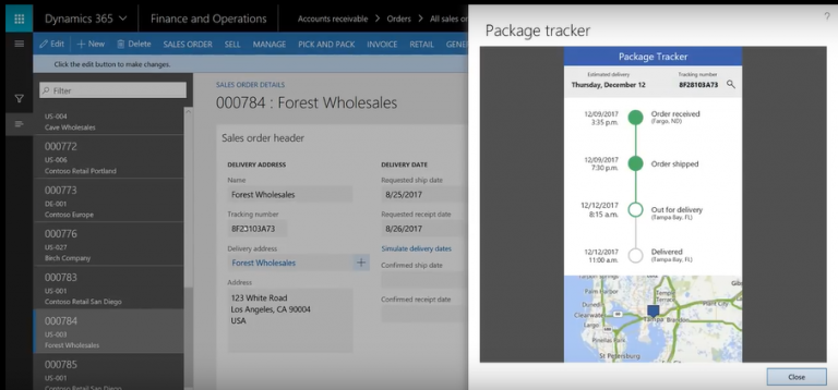 Package Tracker Popup in PowerApps for Dynamics 365
