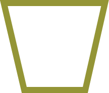Green bucket icon