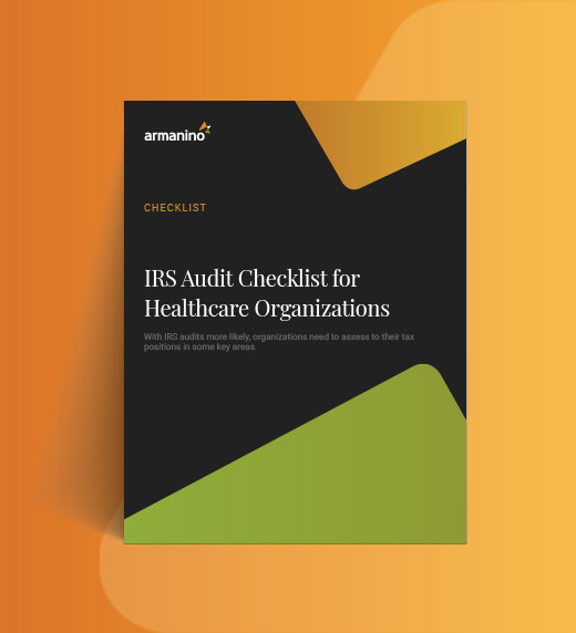 IRS Audit Readiness Checklist for Healthcare Organizations